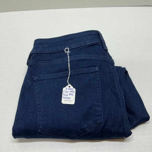 SZ.6 CAPRIS NYDJ Chloe 5-Pocket Capris - Rinse a374985 - Picture 10 of 12